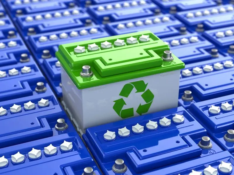 Baterias de auto recicladas
